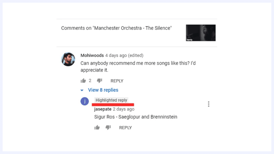What Does Highlighted Comment Mean On YouTube?