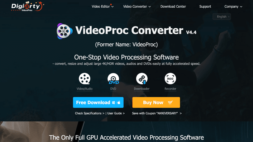 VideoProc YouTube to Mp3 Converter