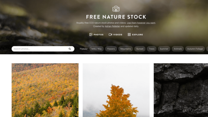 Best Websites of FREE Video Content for YouTube: Free Nature Stock