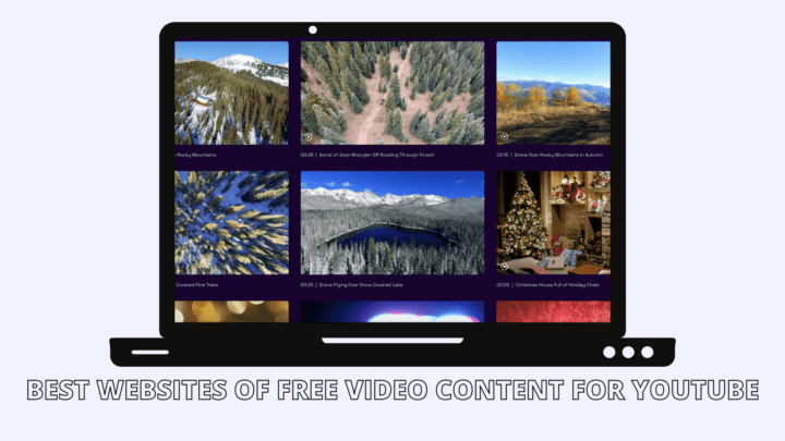 15 Best Websites of FREE Video Content for YouTube