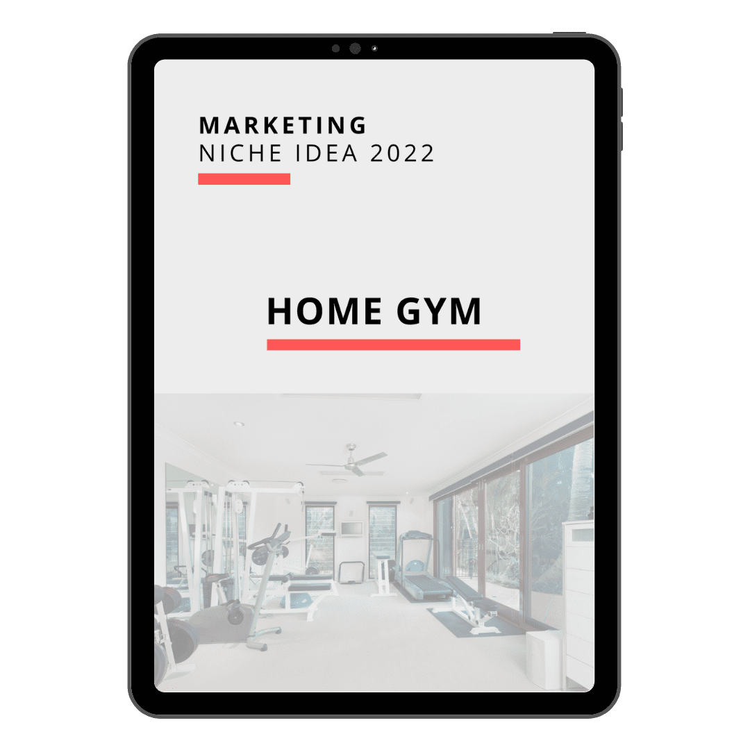 Home Gym Blog Niche Idea product