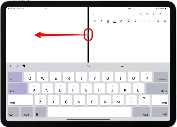 How to Get Rid of Split Screen on iPad