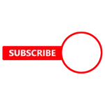 YouTube Subscribe Button Red with Circle