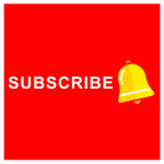 Square YouTube Subscribe Button with Bell