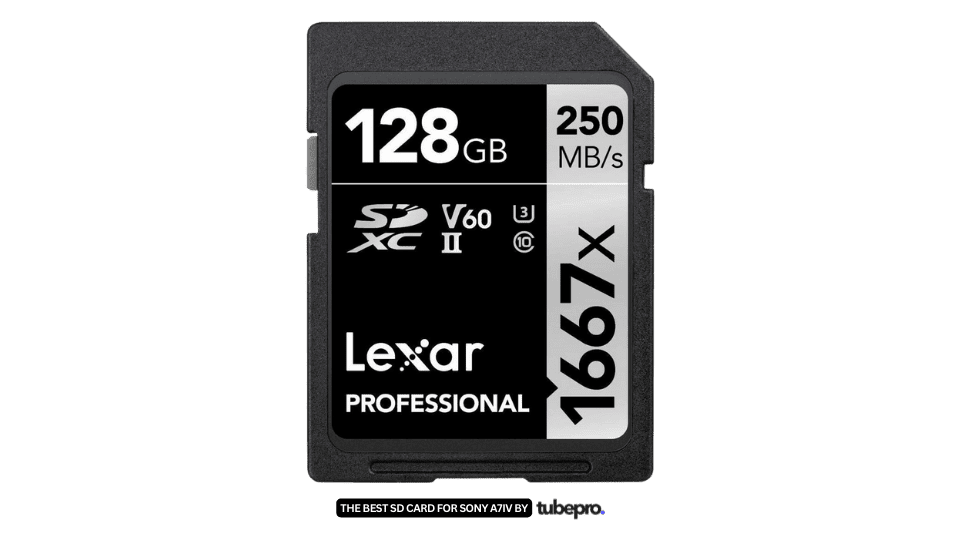 LEXAR SD Card for Sony A7IV